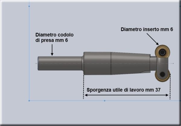 Fresa RCMT 6mm